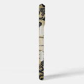 New York Skyline Damask Burnt Vines iPhone Case (Achterkant / Rechts)