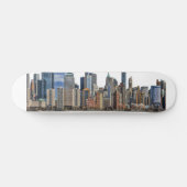 New York Skyline Design Persoonlijk Skateboard (Horizontaal)