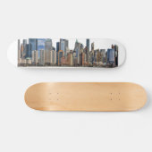 New York Skyline Design Persoonlijk Skateboard (Horizontaal)