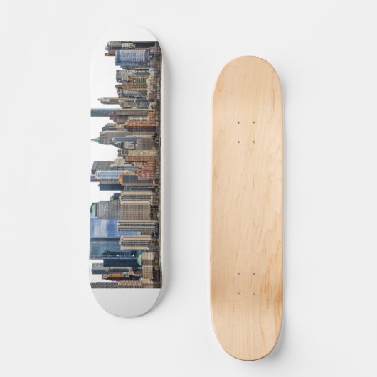 New York Skyline Design Persoonlijk Skateboard (Voorkant)