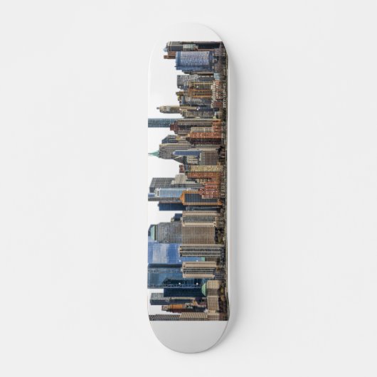 New York Skyline Design Persoonlijk Skateboard (Voorkant)