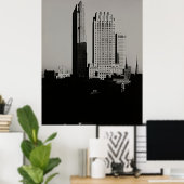 New York Skyline door Alfred Stieglitz -  kunst Poster (Thuiskantoor)