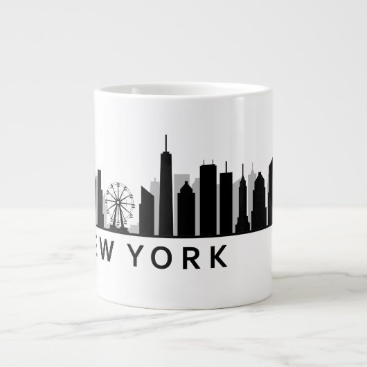 New York Skyline Grote Koffiekop (Voorkant)