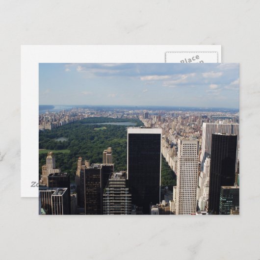 New York Skyline I Briefkaart (Voorkant / Achterkant)