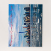 New York skyline Jigzaag Puzzle Legpuzzel (Verticaal)