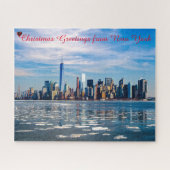 New York skyline Jigzaag Puzzle Legpuzzel (Horizontaal)