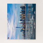 New York skyline Jigzaag Puzzle Legpuzzel (Verticaal)