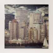 New York Skyline Jigzaag Puzzle Legpuzzel (Verticaal)