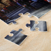 New York Skyline. Jigzaag Puzzle Legpuzzel (Zijkant)