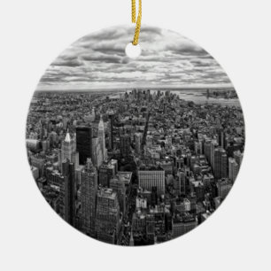 New York Skyline Keramisch Ornament