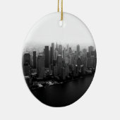 New York Skyline Keramisch Ornament (Rechts)