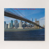 New York Skyline. kerstcadeautjes Legpuzzel (Horizontaal)