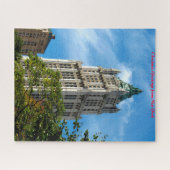 New York Skyline.kerstgroetings Legpuzzel (Horizontaal)