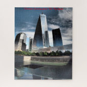 New York Skyline.kerstgroetings Legpuzzel (Verticaal)