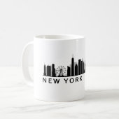 New York Skyline Koffiemok (Voorkant links)