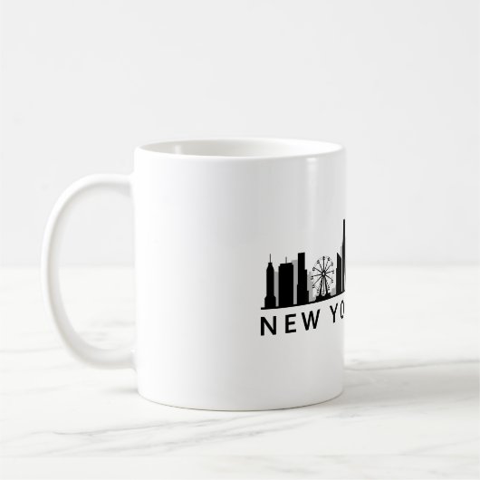 New York Skyline Koffiemok (Links)