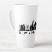 New York Skyline Latte Mok (Linkerhoek)
