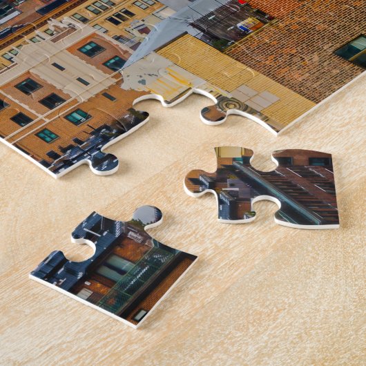 New York Skyline. Legpuzzel (Zijkant)