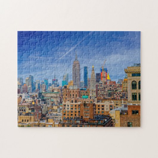 New York Skyline. Legpuzzel (Horizontaal)