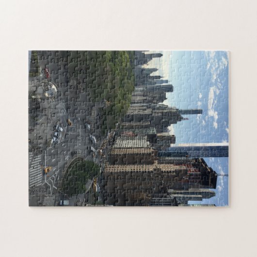 New York Skyline. Legpuzzel (Horizontaal)