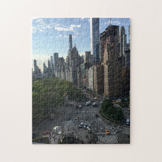 New York Skyline. Legpuzzel (Verticaal)