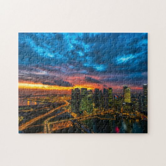 New York Skyline. Legpuzzel (Horizontaal)