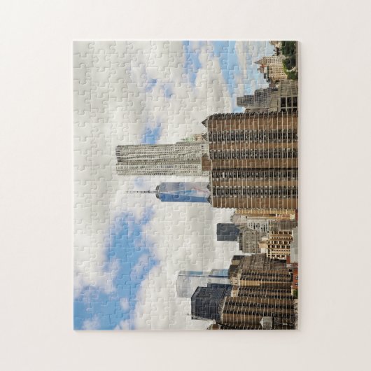 New York Skyline. Legpuzzel (Verticaal)