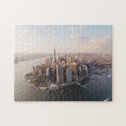 New York Skyline. Legpuzzel (Horizontaal)