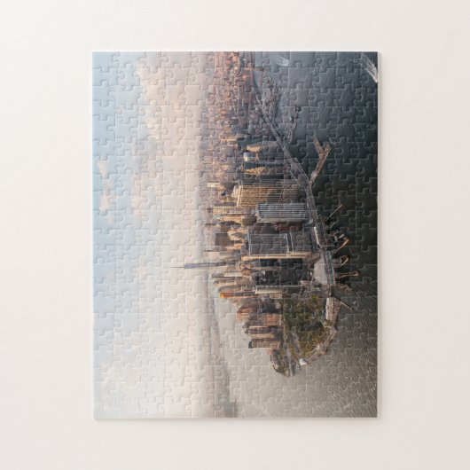 New York Skyline. Legpuzzel (Verticaal)