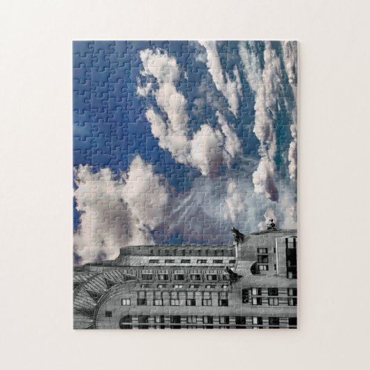 New York Skyline. Legpuzzel (Verticaal)
