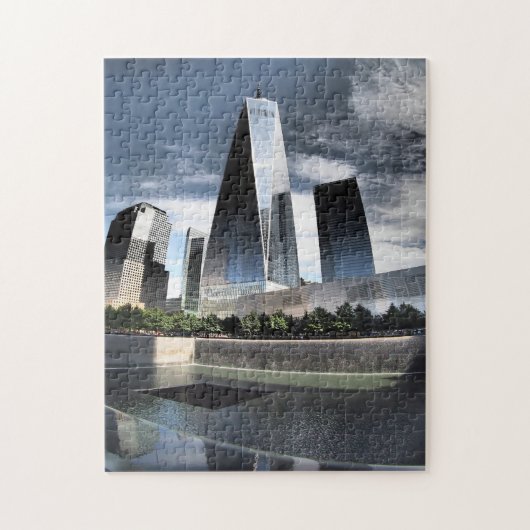 New York Skyline. Legpuzzel (Verticaal)
