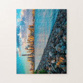 New York Skyline. Legpuzzel (Verticaal)