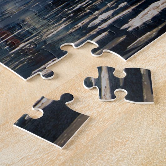 New York Skyline. Legpuzzel (Zijkant)