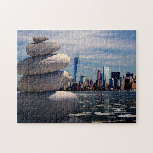 New York Skyline. Legpuzzel (Horizontaal)