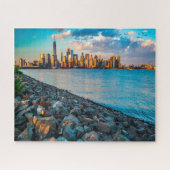 New York Skyline. Legpuzzel (Horizontaal)
