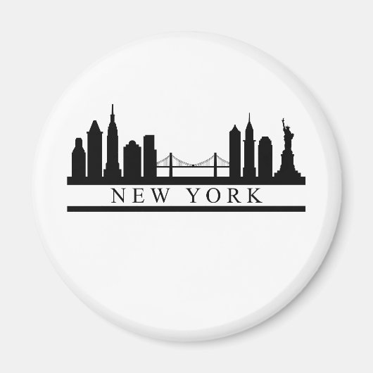 New York Skyline Magneet (Voorkant)