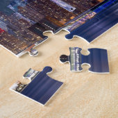 New York Skyline met Lightning Legpuzzel (Zijkant)