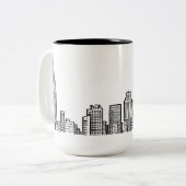 New York Skyline Mok (Voorkant links)