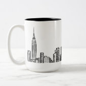 New York Skyline Mok (Links)