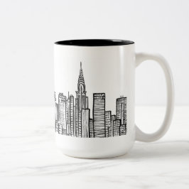 New York Skyline Mok