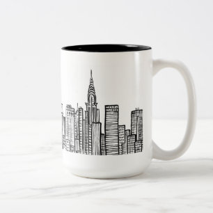 New York Skyline Mok