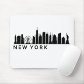 New York Skyline Muismat (Met muis)