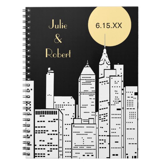 New York Skyline notebook Notitieboek (Voorkant)