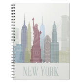 New York Skyline Notitieboek (Voorkant)