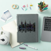 New York skyline op graffiti Sticker (iPad Cover)