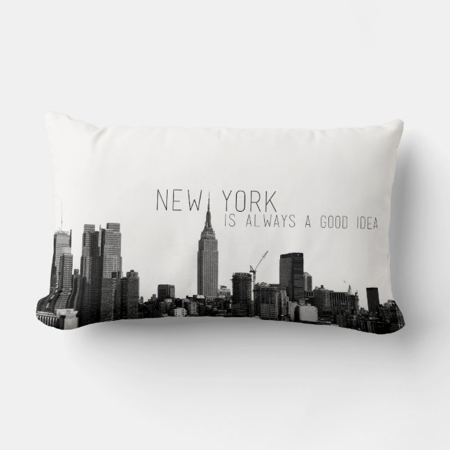 New York Skyline Pillow Kussen (Voorkant)
