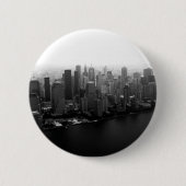 New York Skyline Pinback Button (Voorkant)