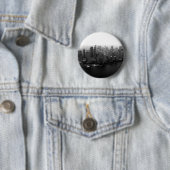 New York Skyline Pinback Button (In situ)