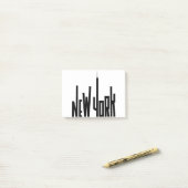 New York skyline Post-it® Notes (Op bureau)