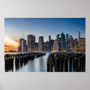 New York Skyline Poster